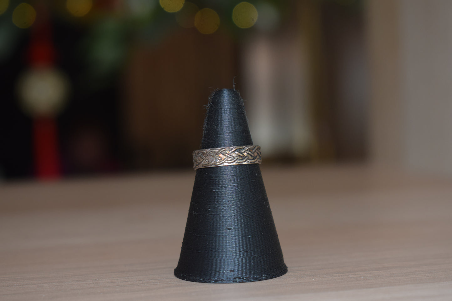 Bague en argent style élégant diamètre 18mm