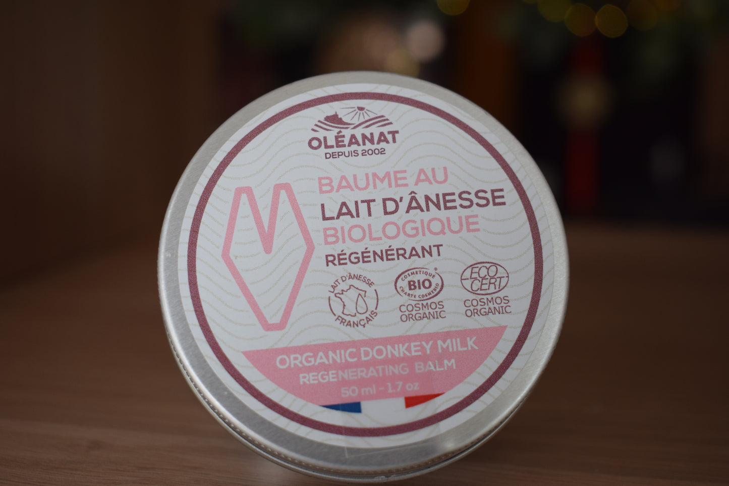 Baume au lait d'ânesse bio