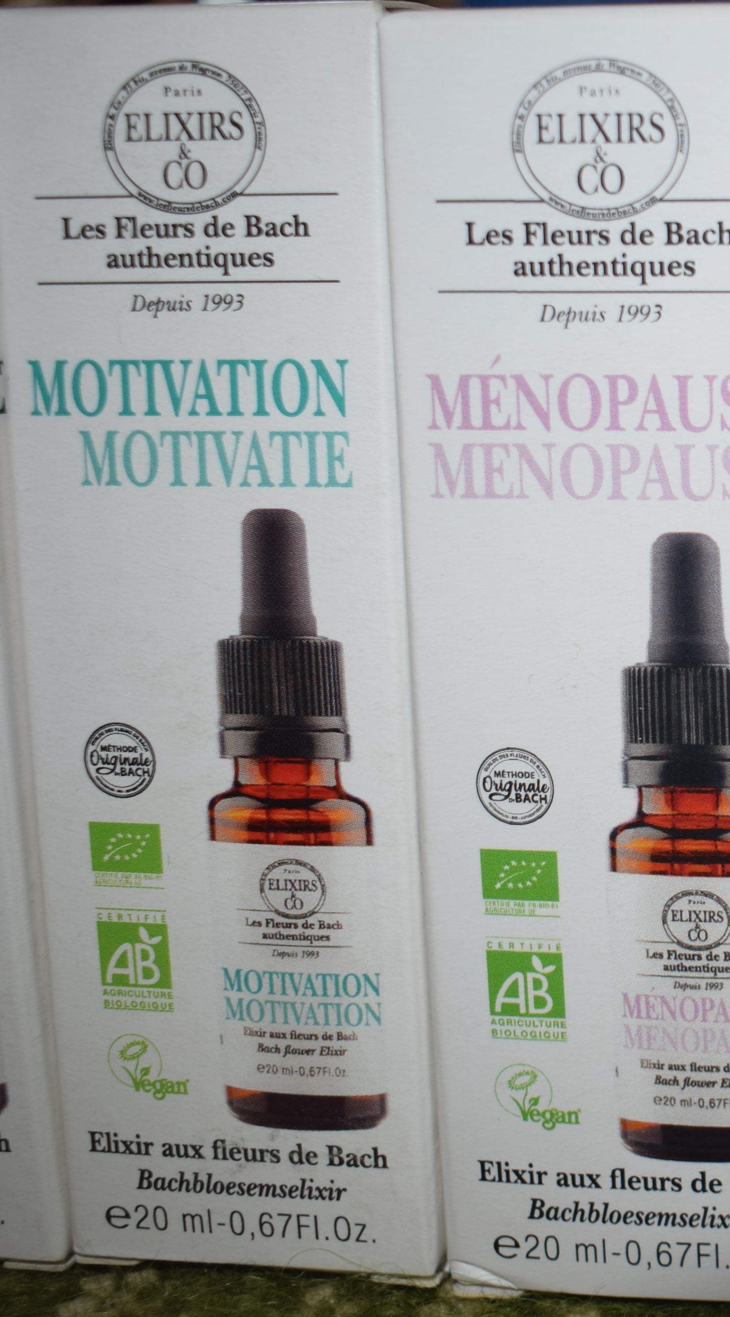 Fleurs de bach motivation BIO