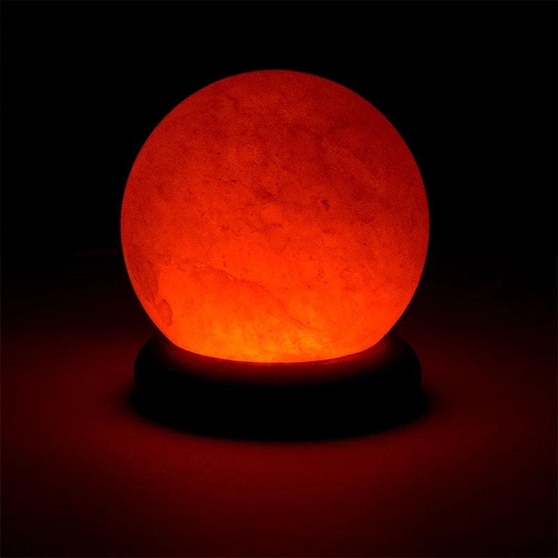 Mini lampe sel sphère orange USB LED