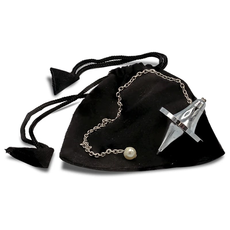 Pendule en laiton chromé