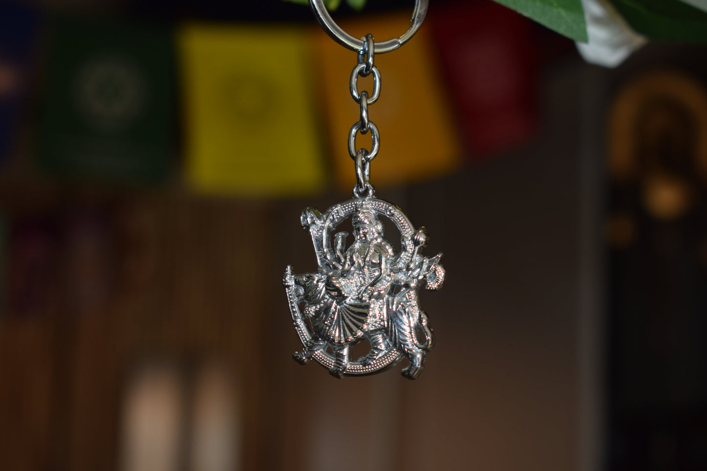 Porte clés déesse hindoue Durga Mata Sherawali