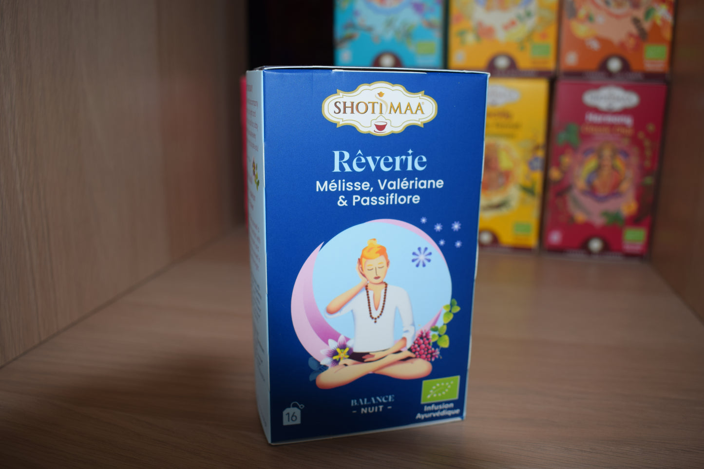 Thé shoti maa Rêverie mélisse, valériane & passiflore