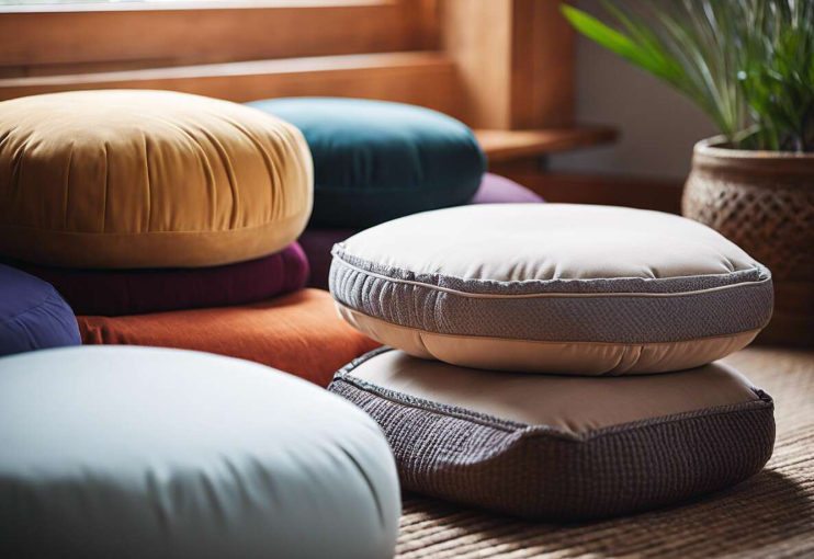 Coussins de méditation
