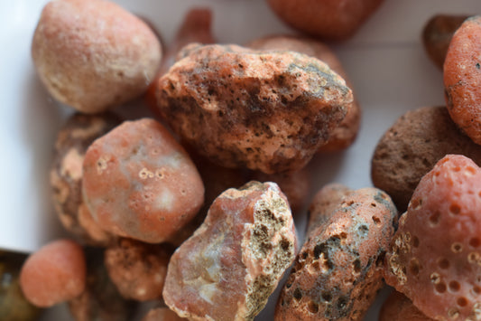 Agate rouge 19mm Sicile