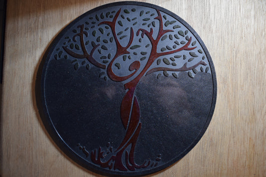 Arbre de vie celte en résine époxy