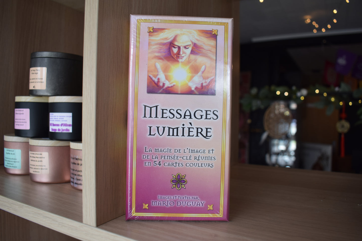 Cartes messages lumière