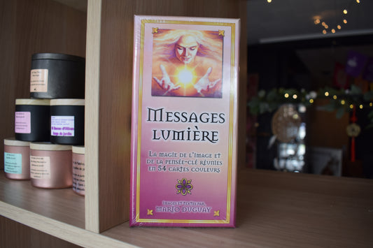 Cartes messages lumière