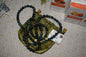 Collier mala agate arbre mousse motif lotus