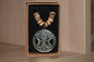 Collier triple lune arbre de vie