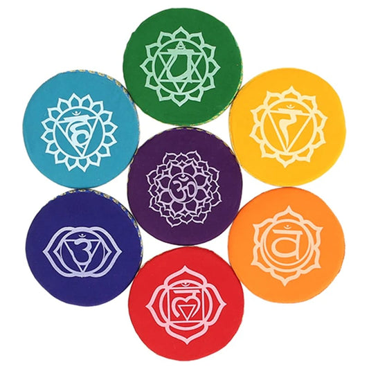 Coussins pour bols chantants SET 7 chakra grand