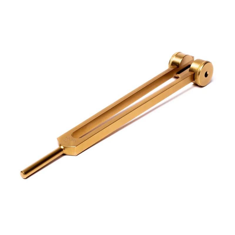 Diapason grave Ohm (68.05 Hz) couleur or