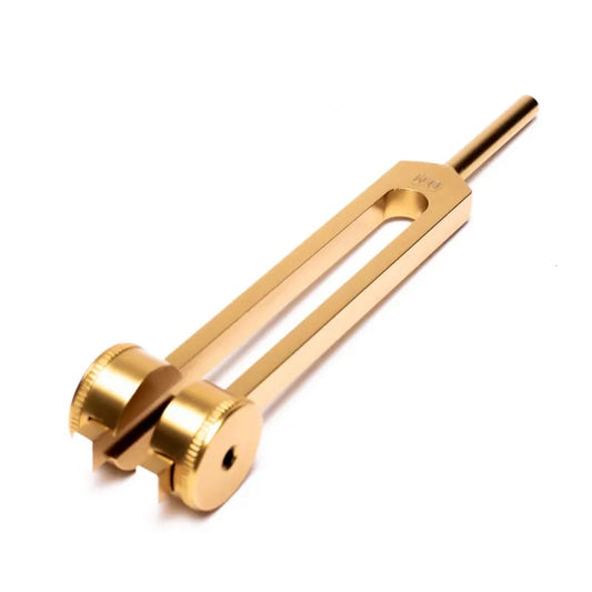 Diapason medium Om 136.10 Hz couleur or