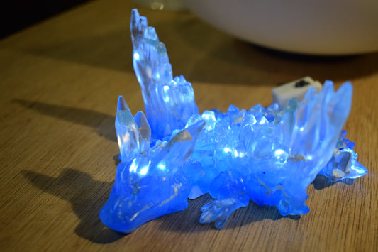 Dragon lumineux résine époxy