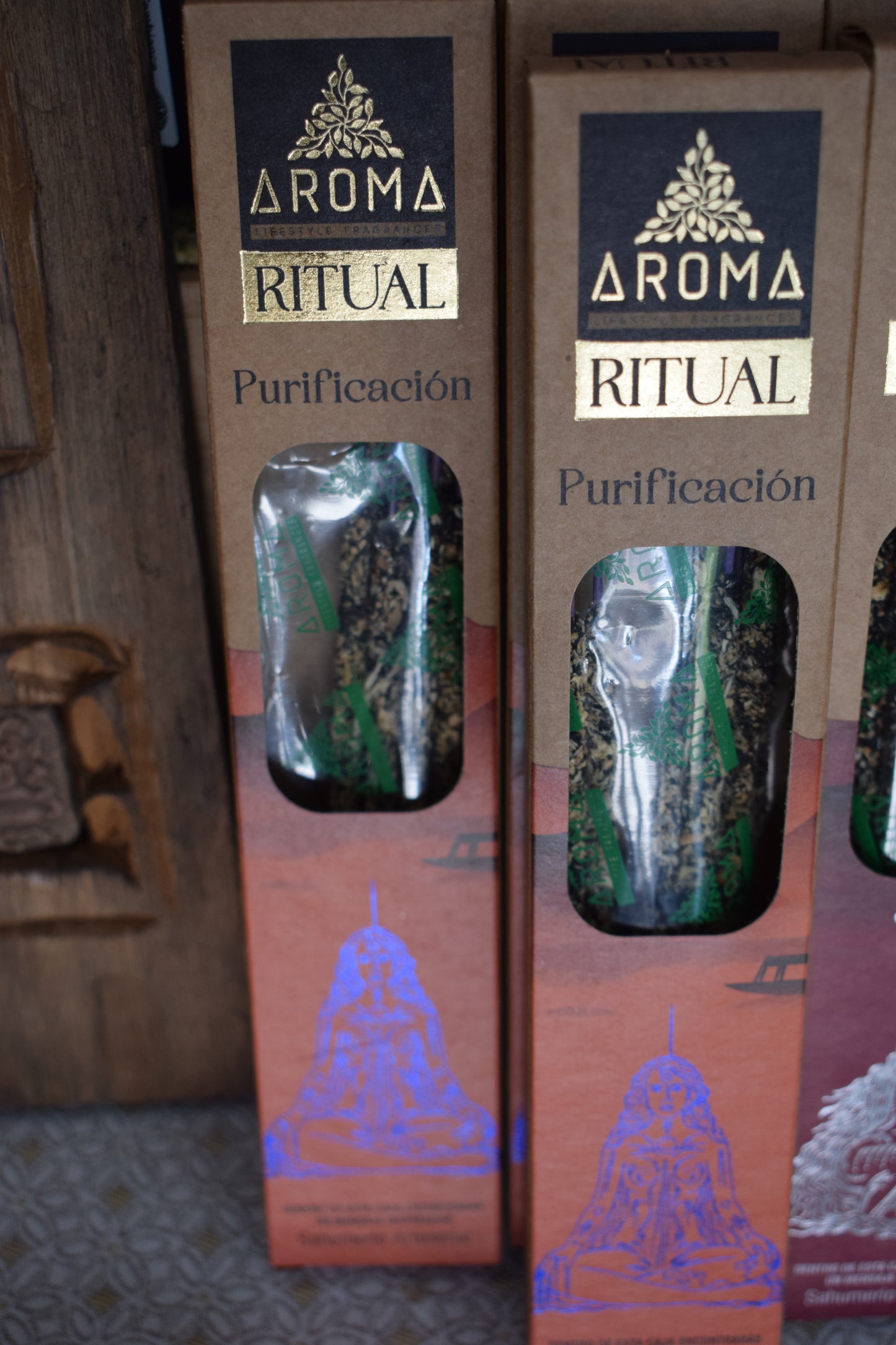 Encens aroma ritual purification