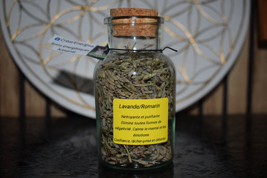 Fiole lavande romarin du jardin