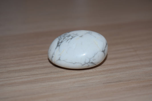 Howlite blanche 32mm Zimbabwé