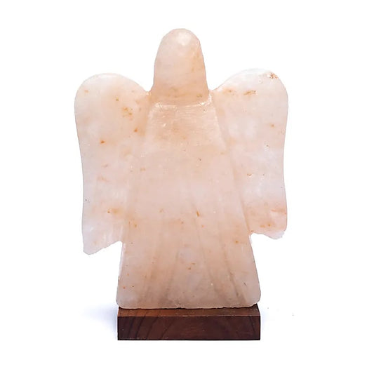 Lampe de sel Ange avec câble et LED