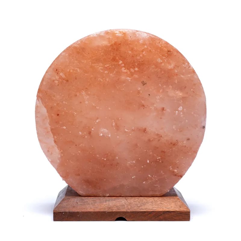 Lampe de sel Lotus avec câble et LED