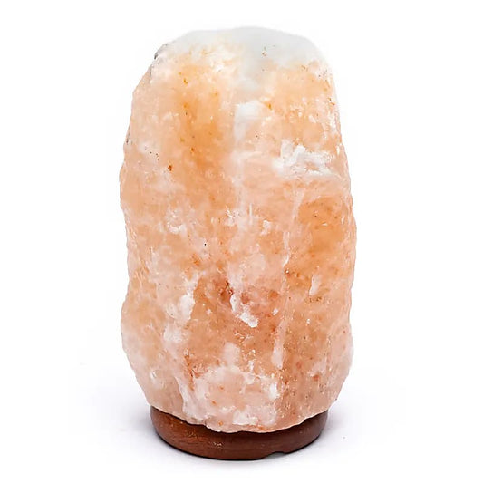 Lampe de sel avec câble à prise et LED