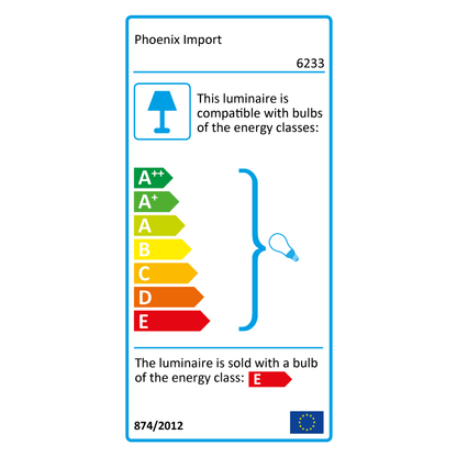 Lampe en cristal de sel + câble à prise et LED
