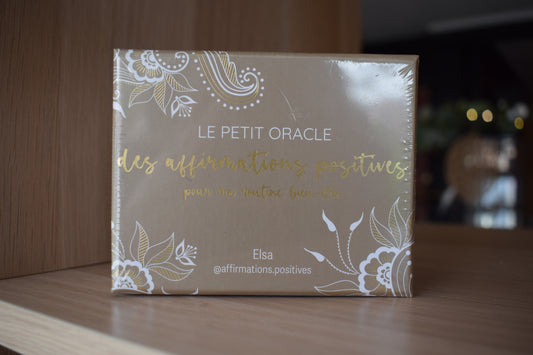 Le petit oracle des affirmations positives pour ma routine bien être