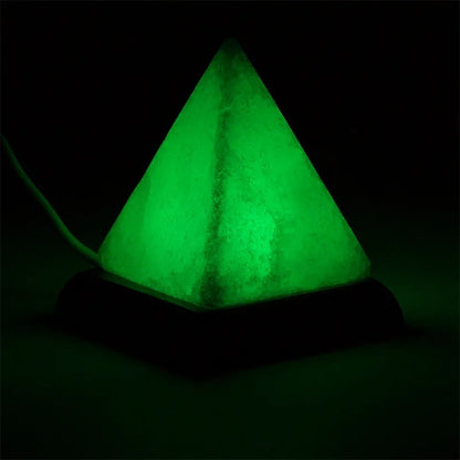 Mini lampe pyramide sel blanche USB + LED