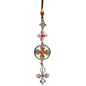 Pendentif de protection double dorje cloche