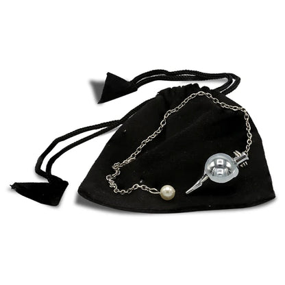 Pendule en laiton chromé