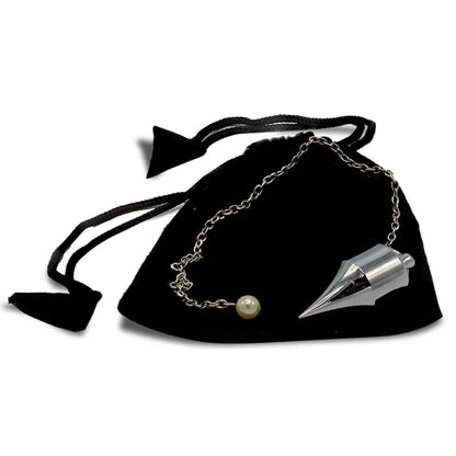 Pendule en laiton chromé