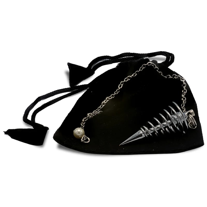 Pendule laiton chromé