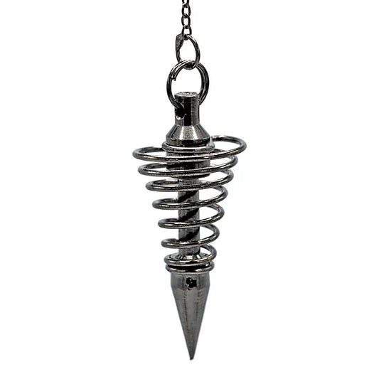 Pendule laiton couleur titane