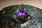 Petite Orgonite améthyste & obsidienne