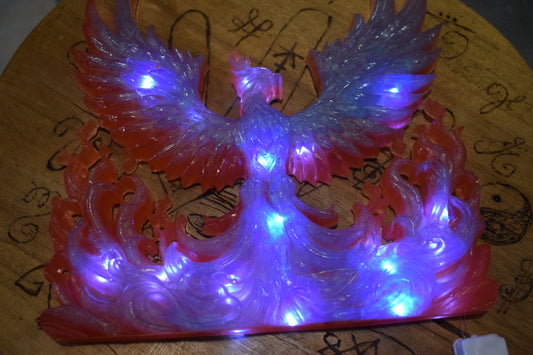 Phénix en résine oiseaux mythologie qui renaît des cendres