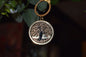 Porte clés arbre de vie diamètre 38mm
