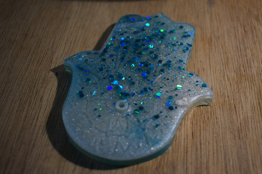 Porte encens en forme de main de fatima