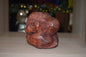 Sculpture en bois yogiman