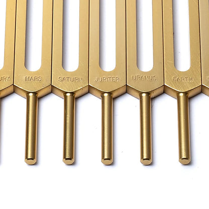 Set diapasons Cosmic Octave dorés non pondérés