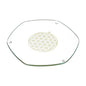 Sous verre Energyplate fleur de vie - or - grand
