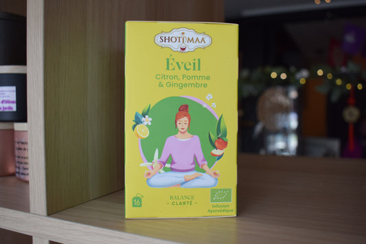 Thé shoti maa éveil citron, pomme & gingembre