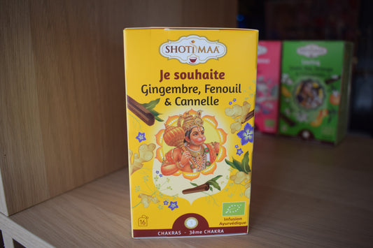 Thé shoti maa gingembre, fenouil & cannelle