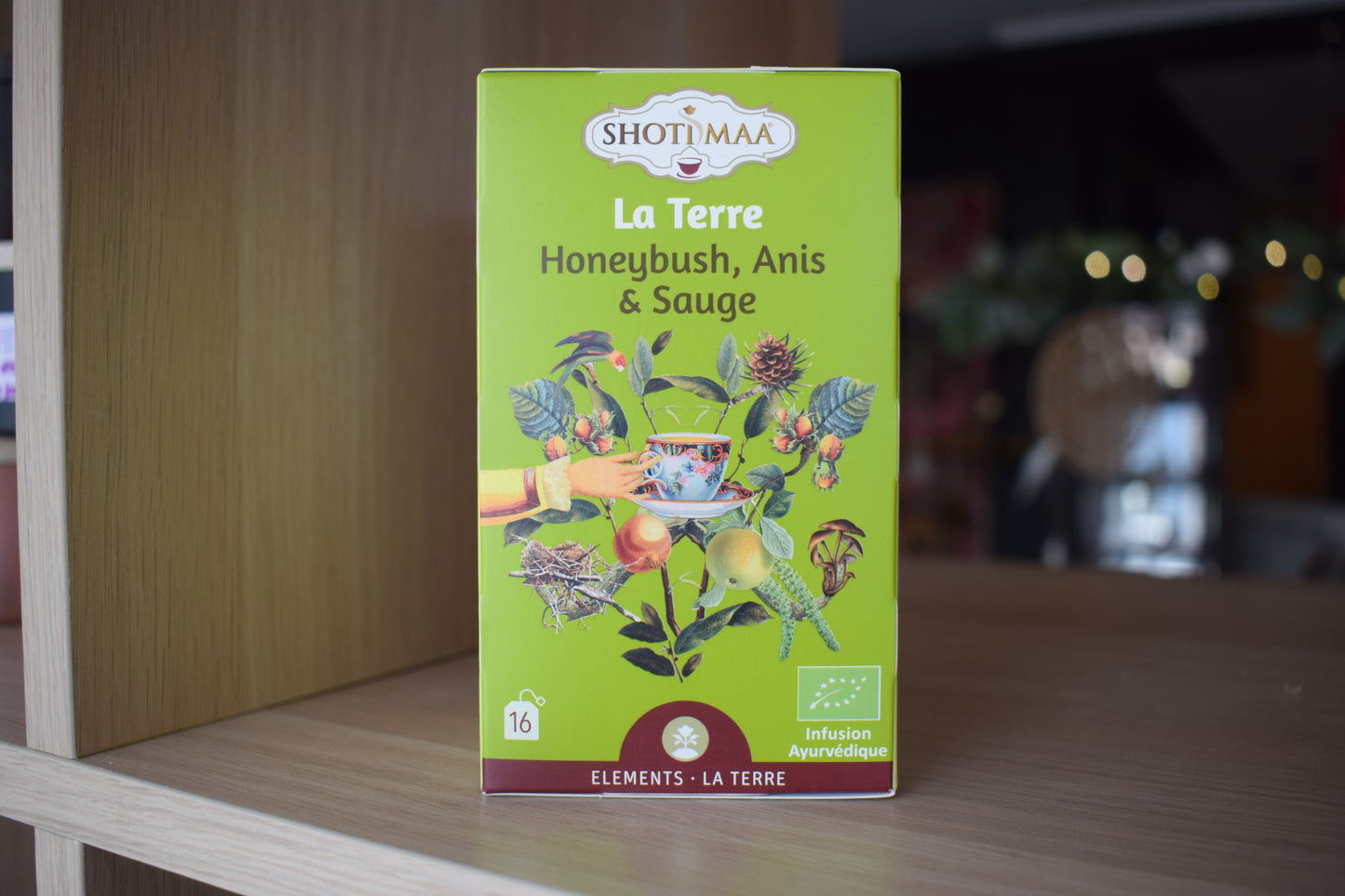 Thé shoti maa la terre honeybush, anis & sauge