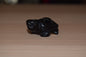 Tortue en obsidienne noire 42mm