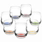 Verre Mythos SET 7 chakra - symboles et textes