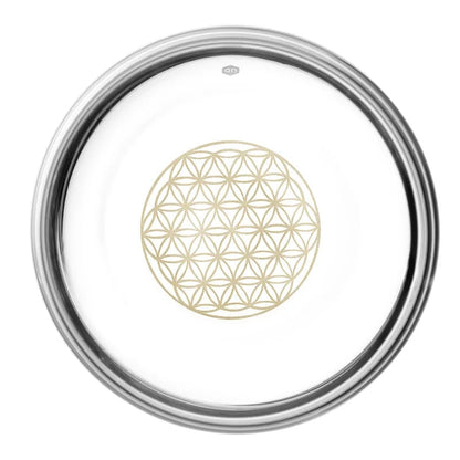 Verre Mythos fleur de vie - or