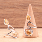 Bague en argent 925 avec Citrine AAA