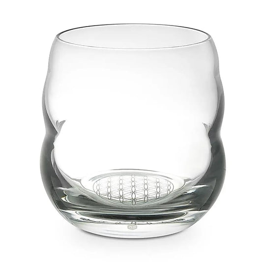verre Mythos fleur de vie - platine